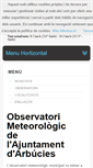 Mobile Screenshot of meteo.arbucies.cat